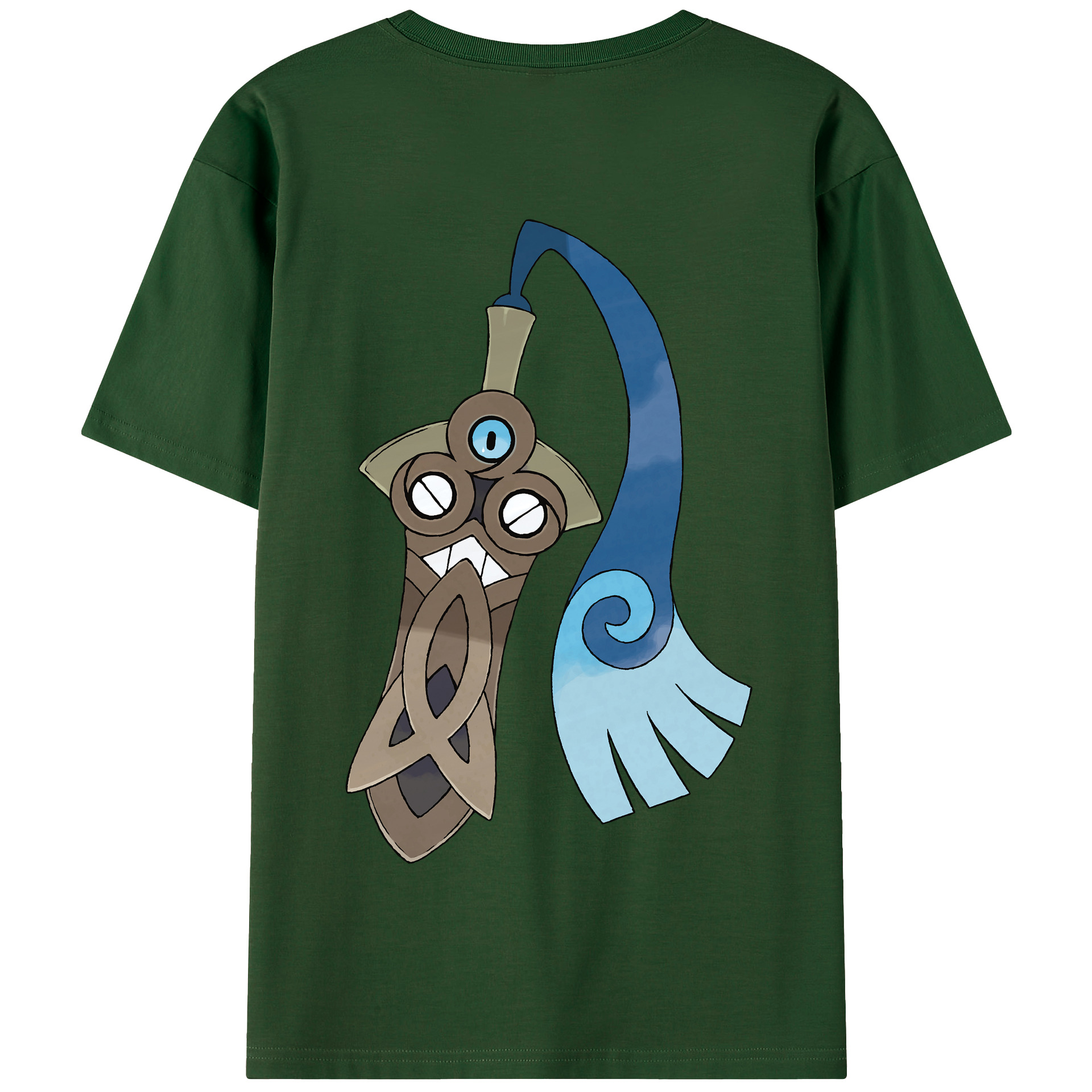 （画像用） ポケットモンスター Pokémon 綿100％半袖Tシャツ（背面プリント）
